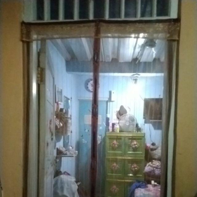 Promo !! Tirai Anti Nyamuk Pintu Magnet Kamar Rumah Polos Tidur Dekorasi Qr0579