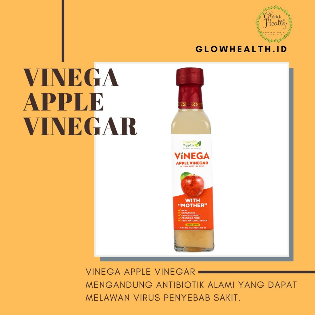 

Vinega Apple Vinegar / Cuka Apel (250ml)