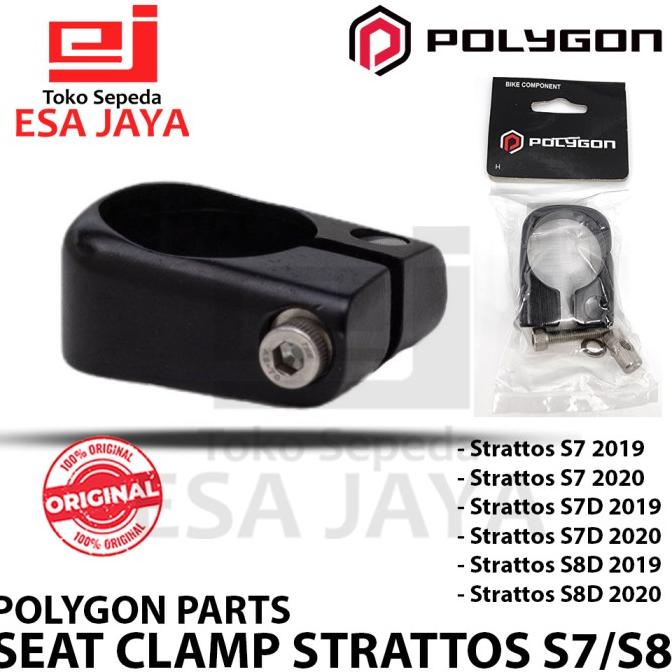Seat Clamp Strattos S7 S7D S8D 2019 2020 Original Polygon Seatclamp Terbaru | Terlaris