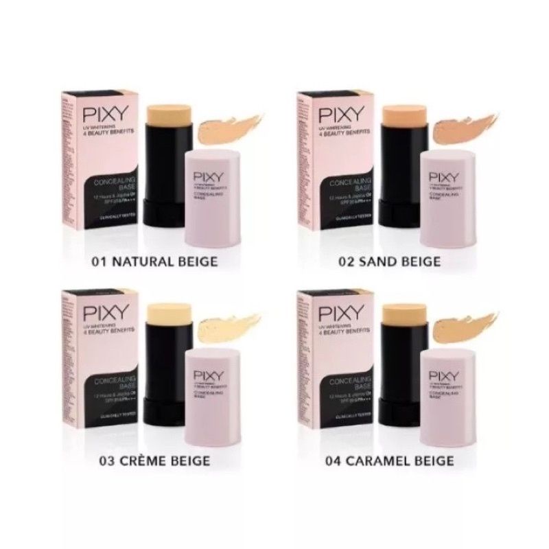 Pixy Concealing Base UV Whitening - Foundation Stick