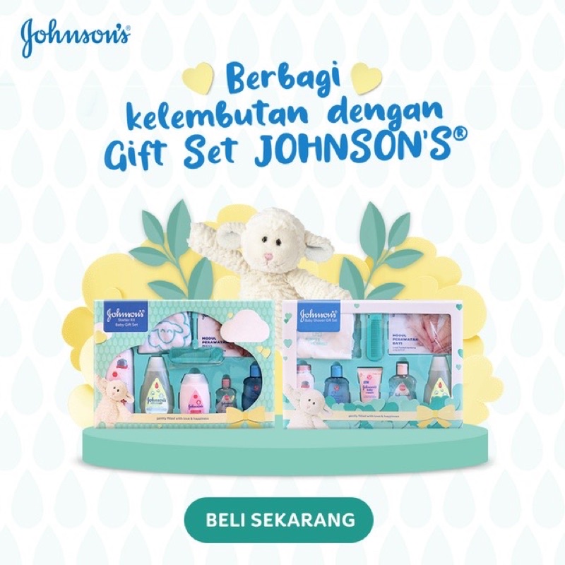 Johnsons Baby Paket gift box murah Paket Baby essentials Gift set