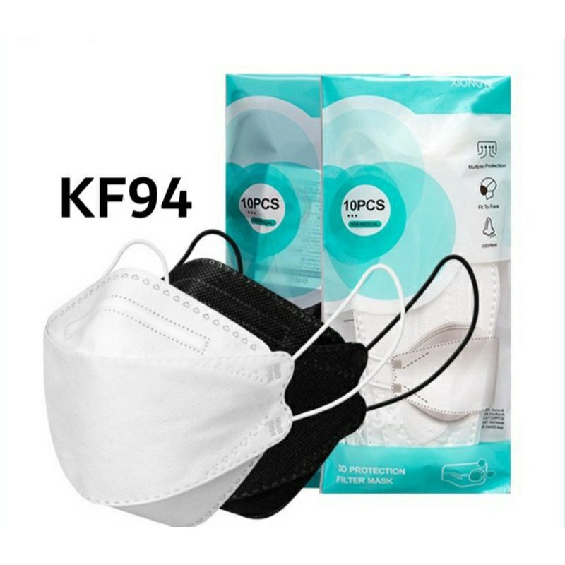 masker  / masker kf94 tali senada warna warni isi 10pcs / masker hitam / masker / masker putih / kf9