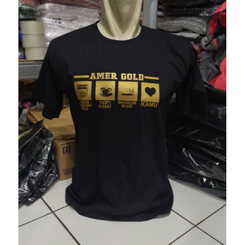 kaos amer gold/t-shirt amer gold terlaris/baju pria wanita amer gold