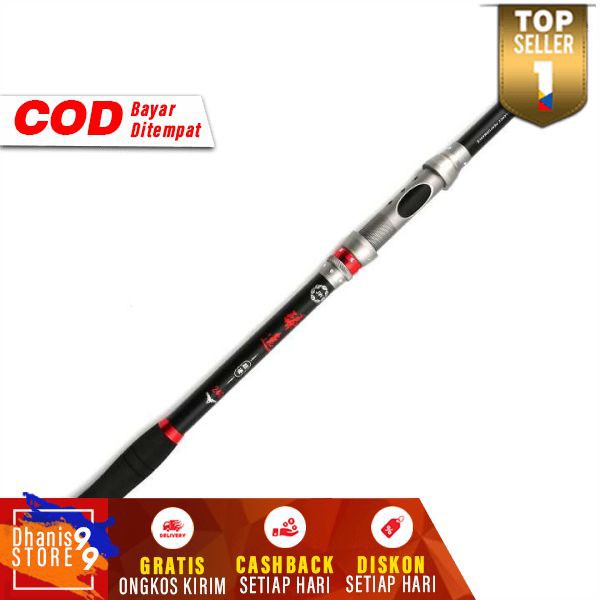 Joran Tongkat Pancing Carbon Fiber Telescopic Fishing Rod Peralatan Pancing Joran Casting Kuat