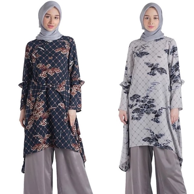 Genji Tunik Navy Ria Miranda