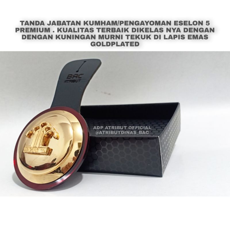 TANDA JABATAN PENGAYOMAN - KUMHAM ESELON 5