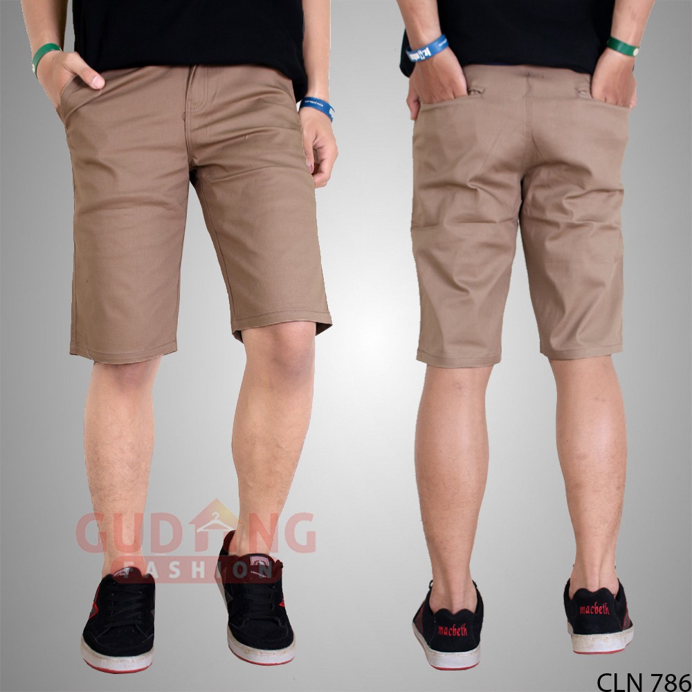 Celana Pendek Chinos Pria - CLN 786