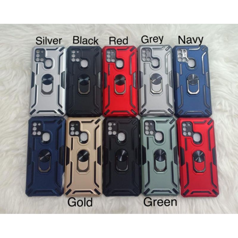 CASE HP SAMSUNG A01 A11 A21S A31 A51 M11 M21 M31 CASE TRANSFORMER+RING STAND Transformer 3 FOR HP SAMSUNG/XIAOMI/OPPO/VIVO Case 2in1#CaseRobot#Spigen#CaseTermurah