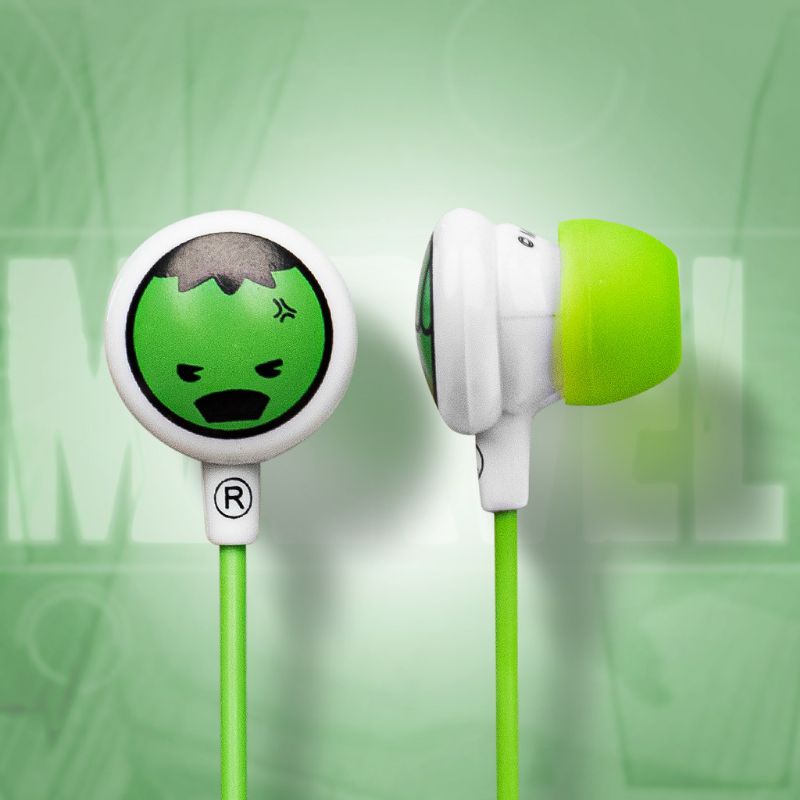 Earphone kabel miniso - Hulk Marvel