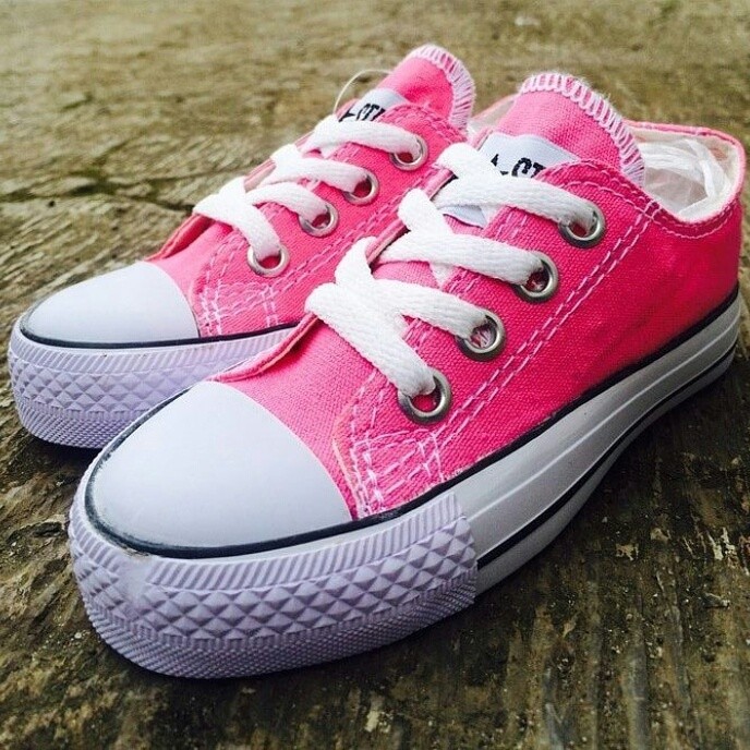 converse low kids tali/ sepatu sekolah anak/santai