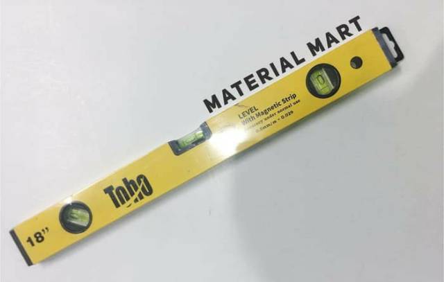 PREMIUM Waterpass TOHO 18 Inch MAGNET Penggaris Waterpas ORIGINAL | Material Mart