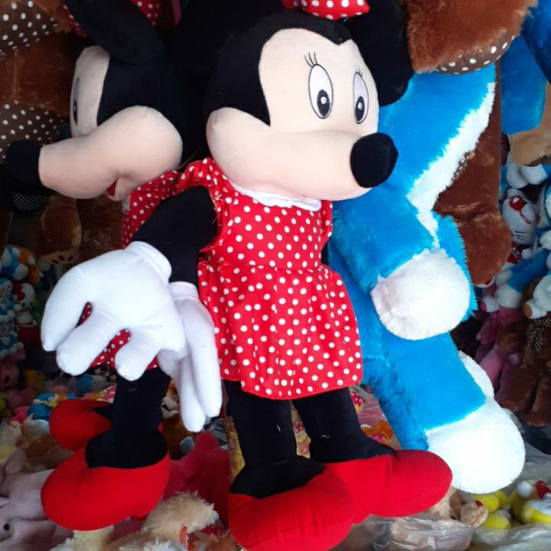 FTO ASLI! BONEKA MINNIE MINI MICKEY MIKI MOUSE GIANT SUPER JUMBO BESAR Murah