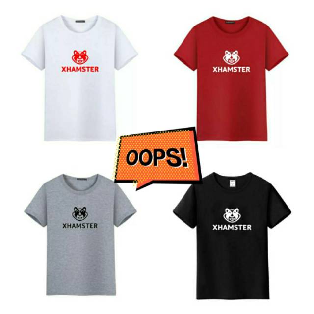 KAOS YOU TUBE XHAMSTER BAJU YOU TUBE XHAMSTER UNISEX