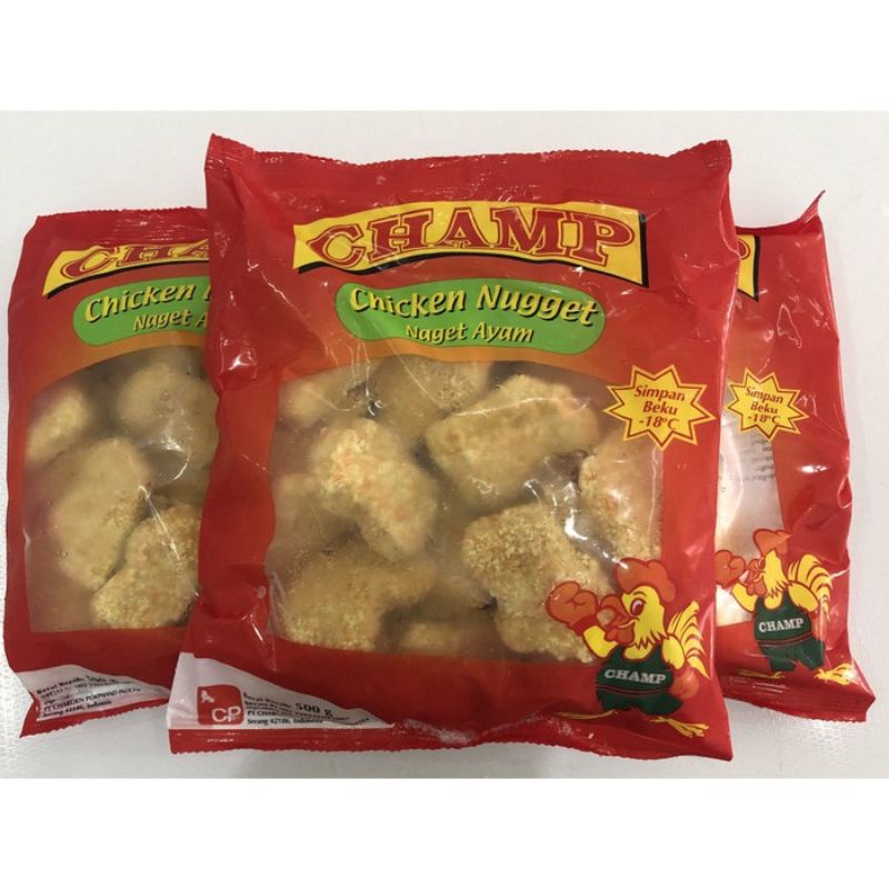

CHAMP nugget ayam 500gr / chicken nugget