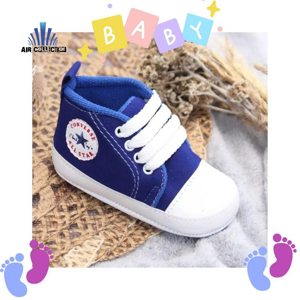 Air Collection - Sepatu Baby Bayi Prewalker 0 12 Bulan Anak Laki Perempuan Sneakers Belajar Jalan