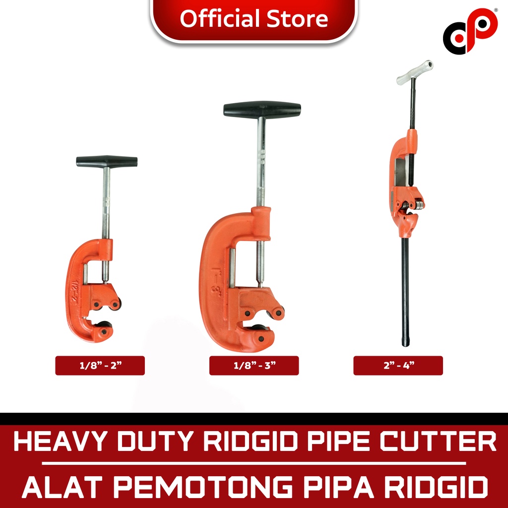 Jual Alat Pemotong Pipa Besi Heavy Duty Pipe Cutters