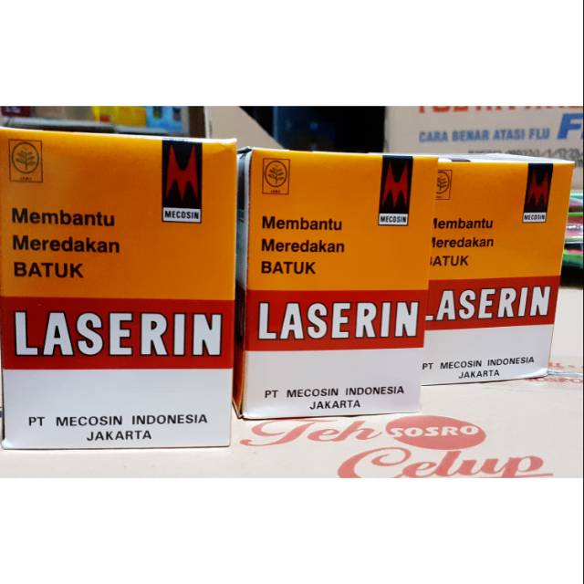 OBAT BATUK CAIR LASERIN / OBAT BATUK LASERIN DEWASA / OBAT BATUK LASERIN BOTOL KECIL
