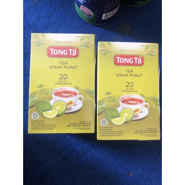 Tong Tji Jeruk Purut Teh Celup isi 20 kantong Box 40 gr