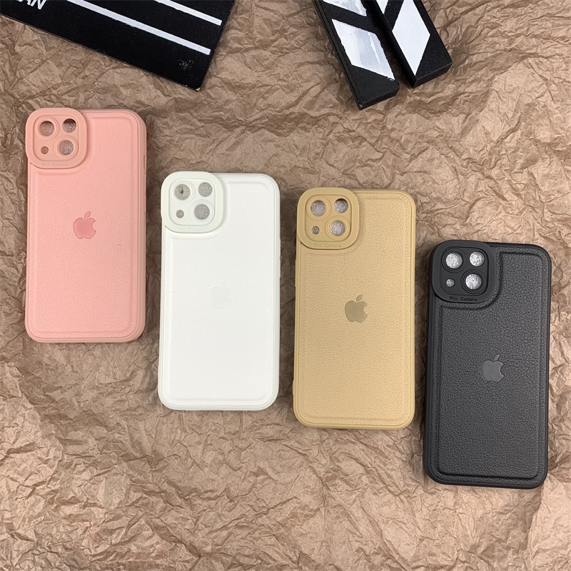 Casing Case Pelindung Cover Belakang Bahan Silikon Untuk Iphone 13 12 11 Pro X Xs Max Xr