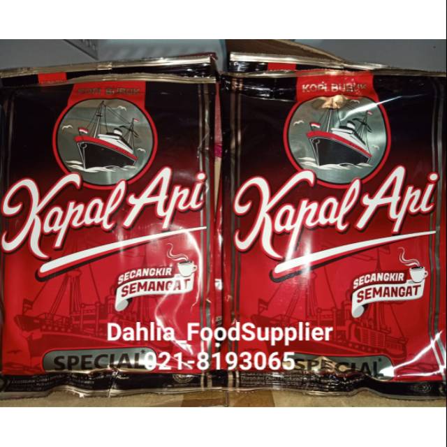 

KOPI KAPAL API 150-350 GR - kopi bubuk kapal api - kopi hitam kapal api - kapal api ☕ instan - kapal api kopi bubuk hitam 150gr 350 gr