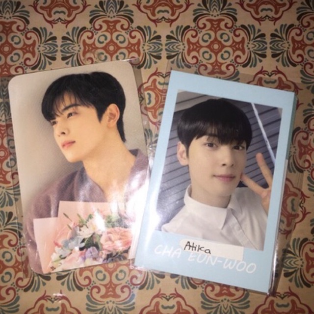 cha eunwoo ASTRO photocard - 1st japan fanmeeting & roroha japan special fanclub