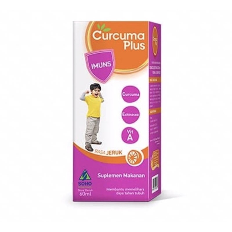 Curcuma plus imuns 60 ml ( meningkatkan napsu makan &amp; daya tahan tubuh anak )