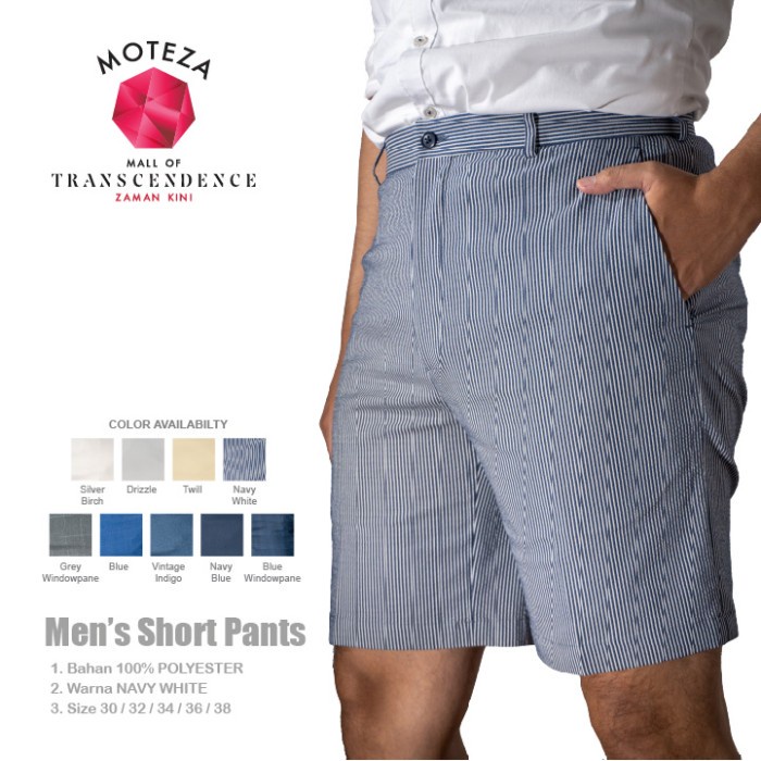 Celana Pendek Formal Pria / Bahan / Short Pants - PREMIUM