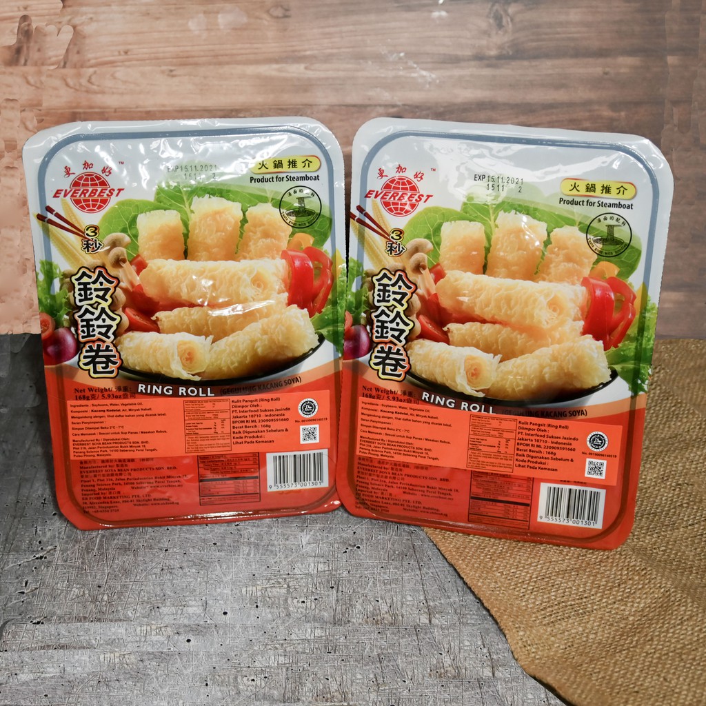 Tofu Ring Roll / Kulit Tahu Goreng