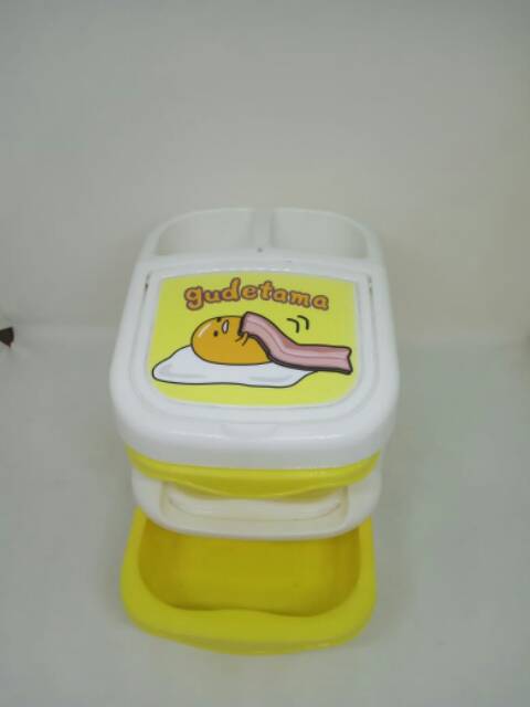 Laci 2 Susun / Tempat Penyimpanan Pokemon - Gudetama / SALE