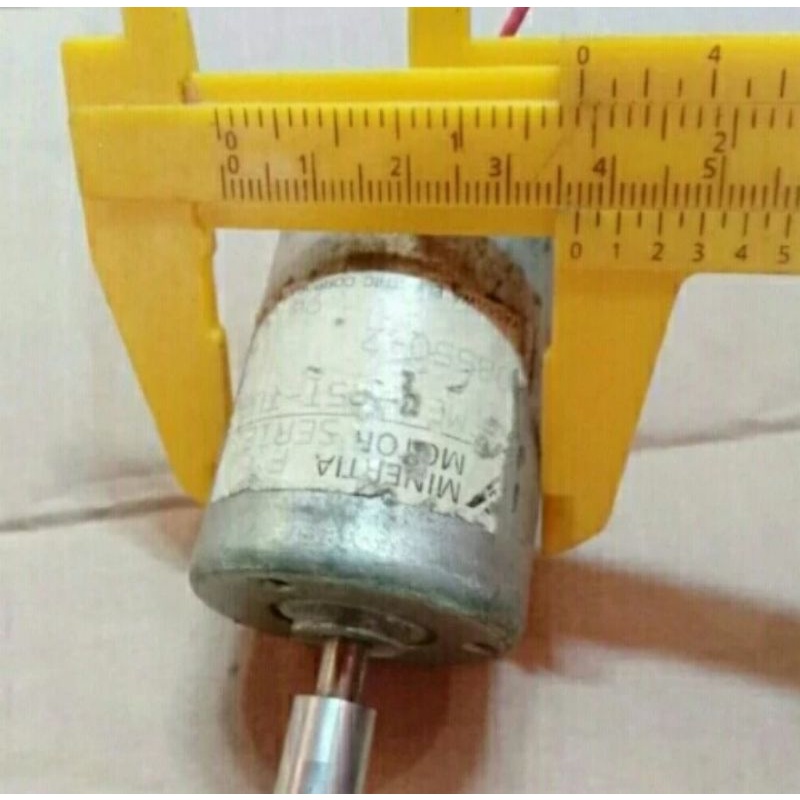 dinamo ninertia dc12v sampai 24v -5000rpm as5mm pakai bearing