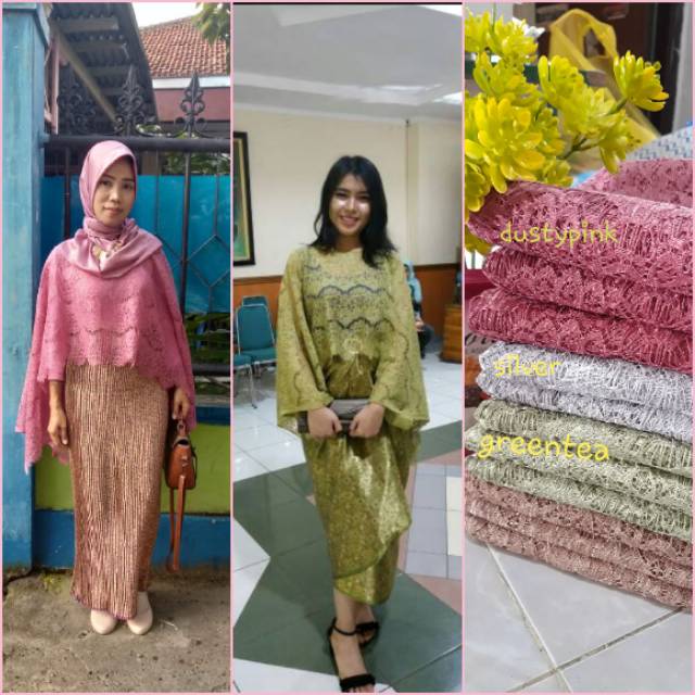 Cape Brokat (MODERN / KEBAYA BRUKAT OUTER MURAH