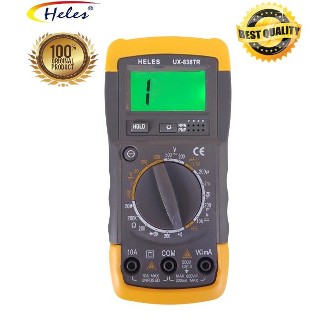 Multitester / Tester Digital Heles UX 838 TR