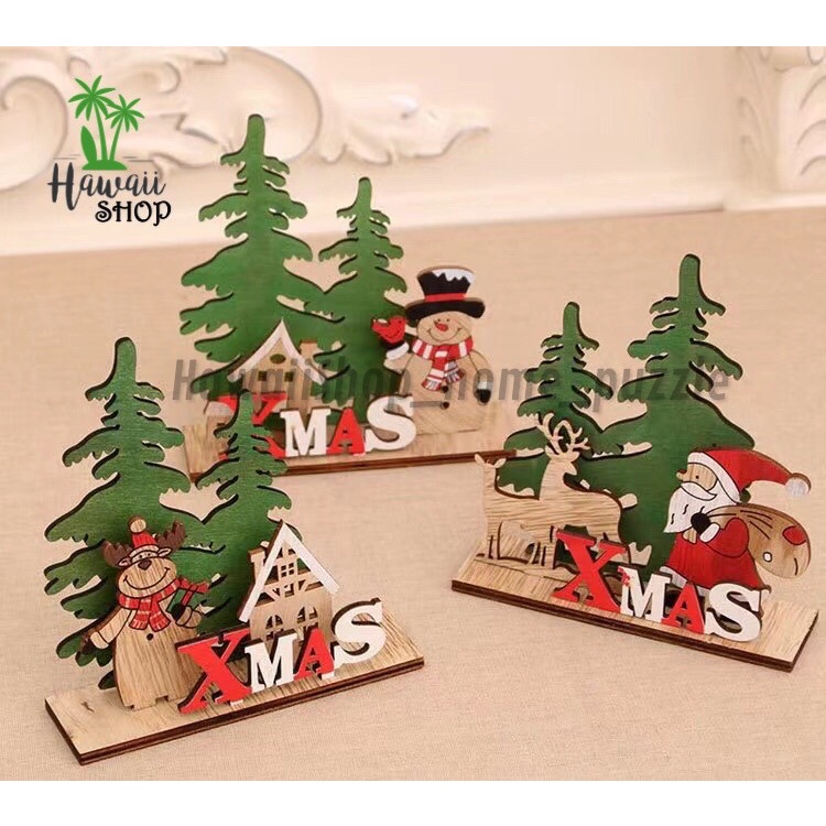 Puzzle mainan edukasi DIY Christmas