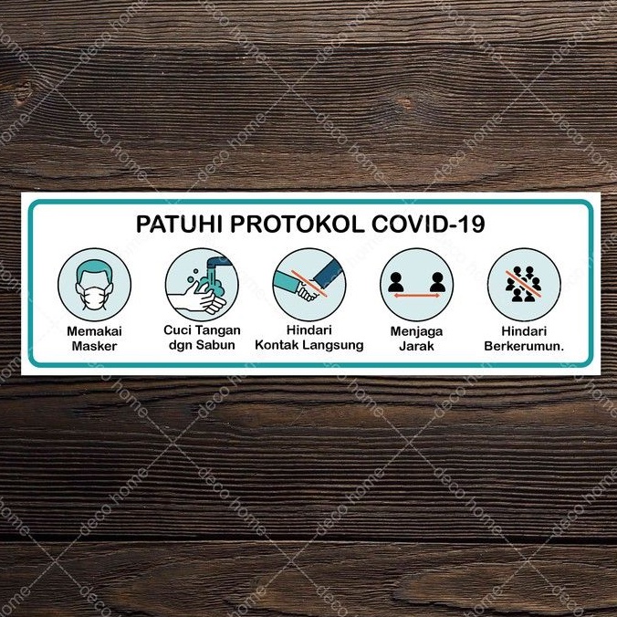 

Sticker New Normal Patuhi Protokol Covid 19