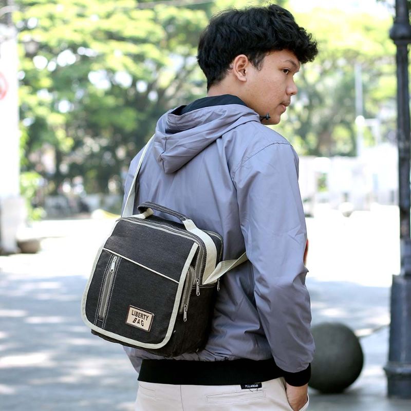 Tas Slingbag Pria | Tas Selempang Terbaru | Tas Salempang Liberty Kasual