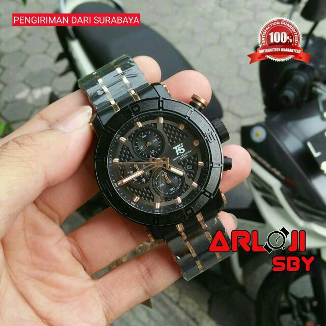 JAM TANGAN PRIA T5 H3635 CHRONO SPORT ORIGINAL TAHAN AIR