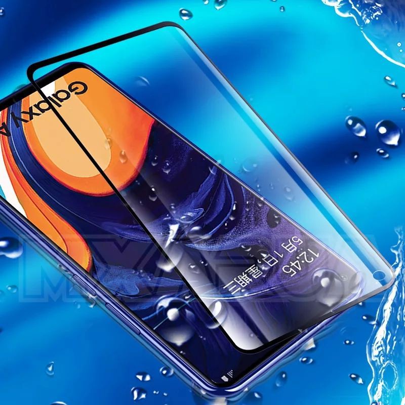 Tempered Glass Samsung Galaxy A50 Full Layar hitam