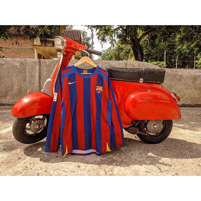 JERSEY BOLA BARCELONA HOME 2005 ORIGINAL