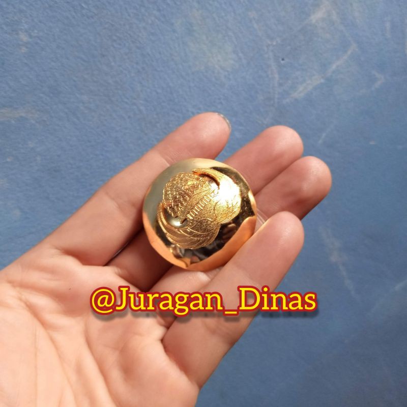 Pin Korpri Kopri PNS Bulat Cembung