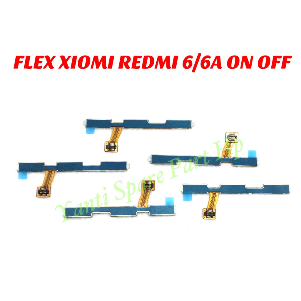 Flexible On Off Xiaomi Redmi 6 6A Original Terlaris New