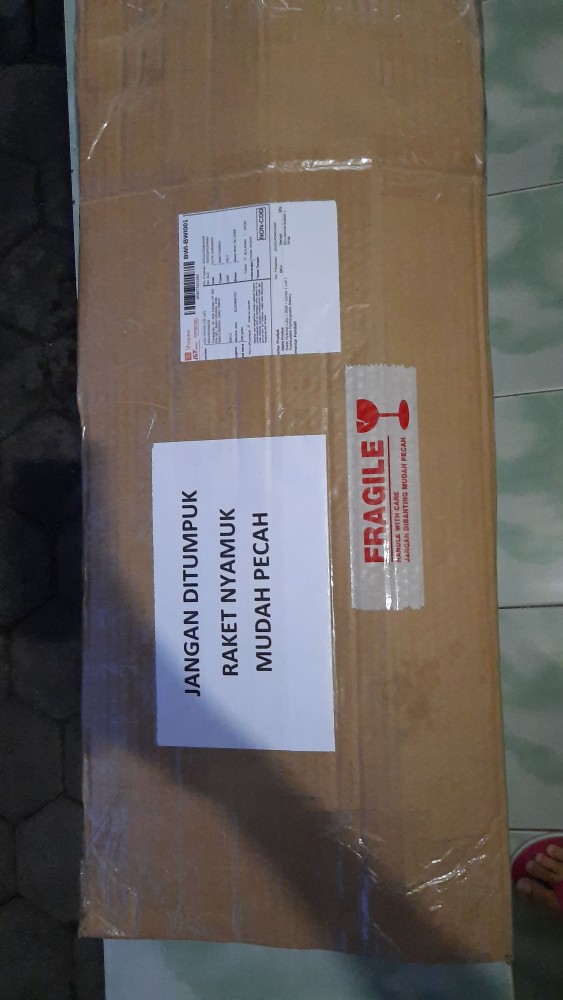 Raket Nyamuk Luby L-3839 + Senter 1 Led + Replaceable Rechargeable Battery