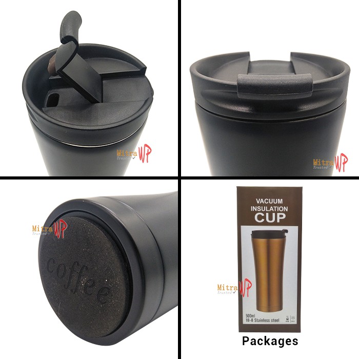 Termos Air Panas Insulation Cup 500Ml - Termos Vacuum Cup B46-2-1