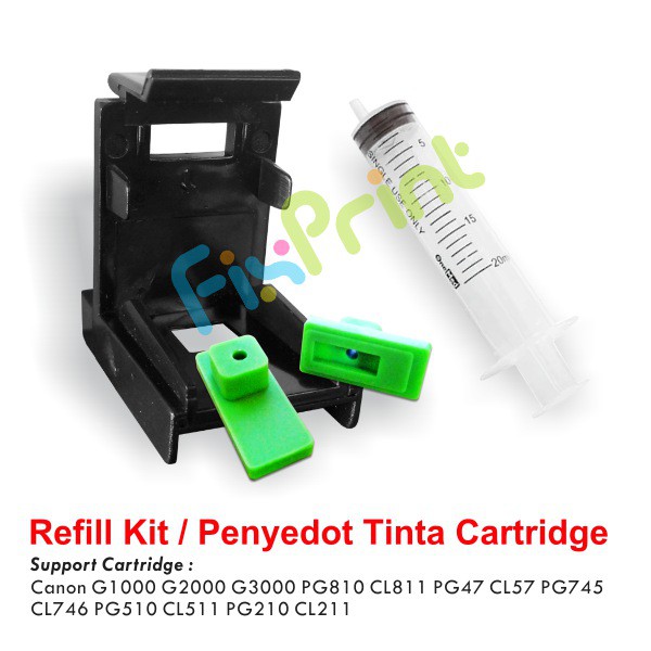 Refill Kit Canon 810 811 Tool Kit Penyedot Tinta Cartridge PG810 CL811 PG745 CL746 PG47 CL57 CA91 92