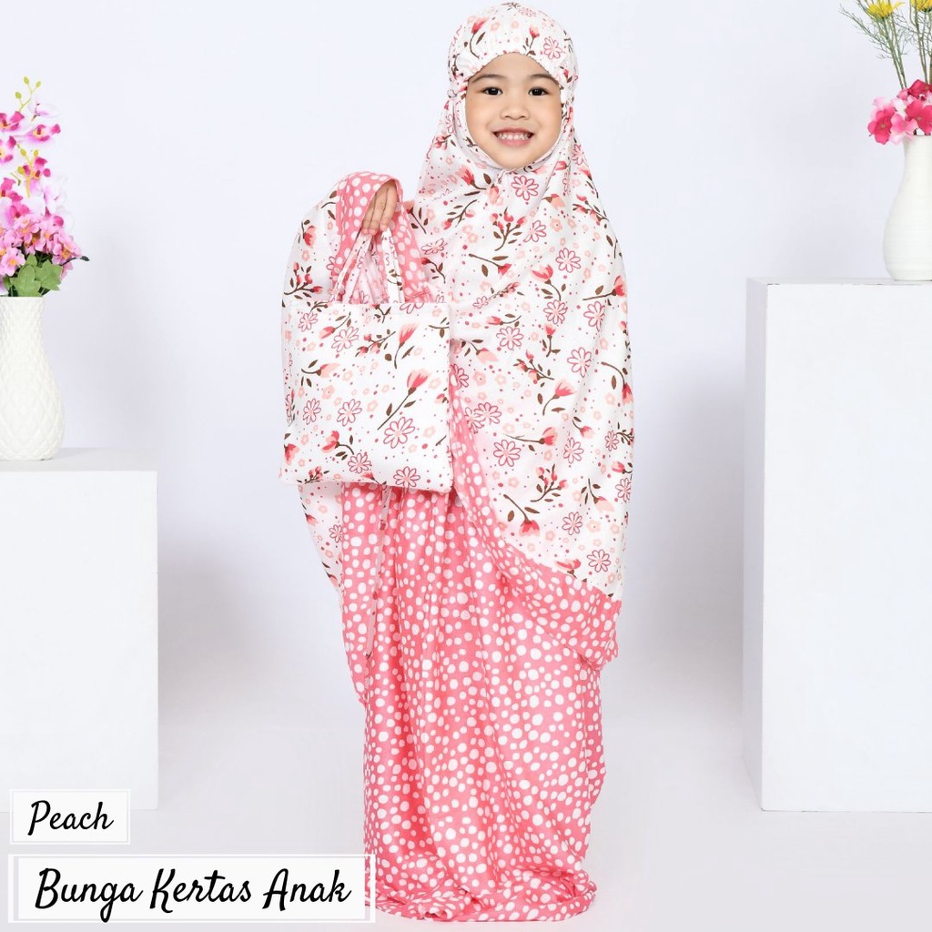 Mukena Balita untuk Anak TK Usia 3-5 tahun I Mukena Murah I Mukenah Travel Bali Rayon
