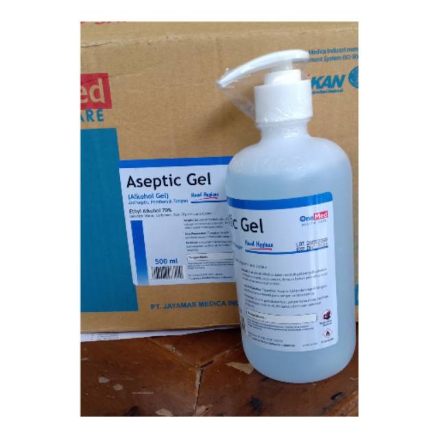 Aseptic Gel Onemed 500ml Antiseptic Gel 500ml Onemed