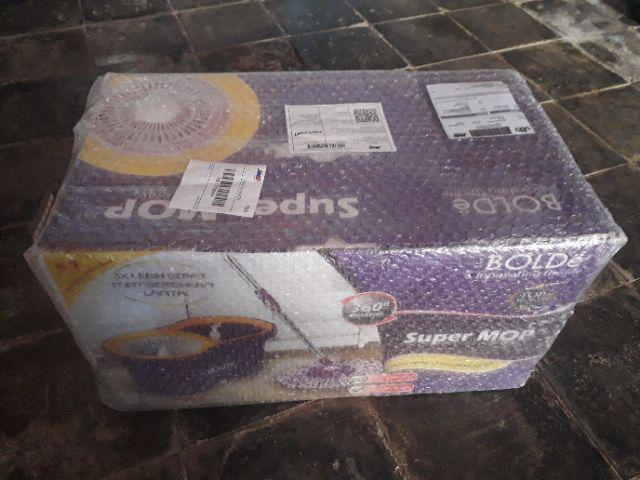 Alat Pel Supermop Bolde 169x+ (lubang Drainase Dan Tmpt Sabun)