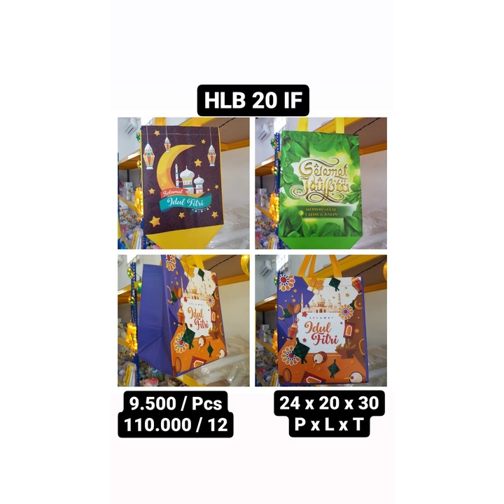 

HLB 20 IF / Tas Lebaran / Tas Tenteng / Tas Idul Fitri / Goodibag