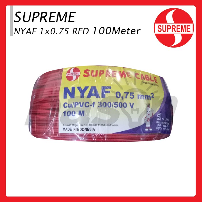 Supreme NYAF 1x0.75mm @100 Meter