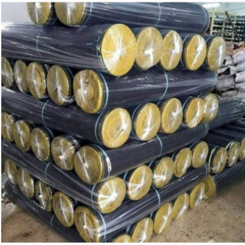 Waring Hitam lebar 1,2 meter panjang 100 meter Pagar Tanaman Ayam Pengaman material Serbaguna Jaring