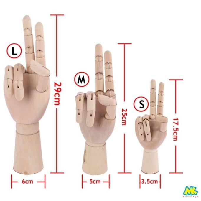 

Diskon Manekin Tangan Kayu - Wooden Hand Diskon